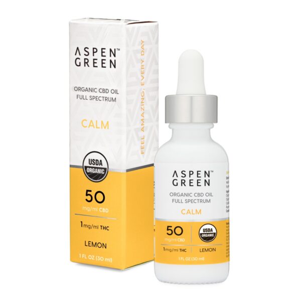 Calm Organic Full Spectrum CBD Oil