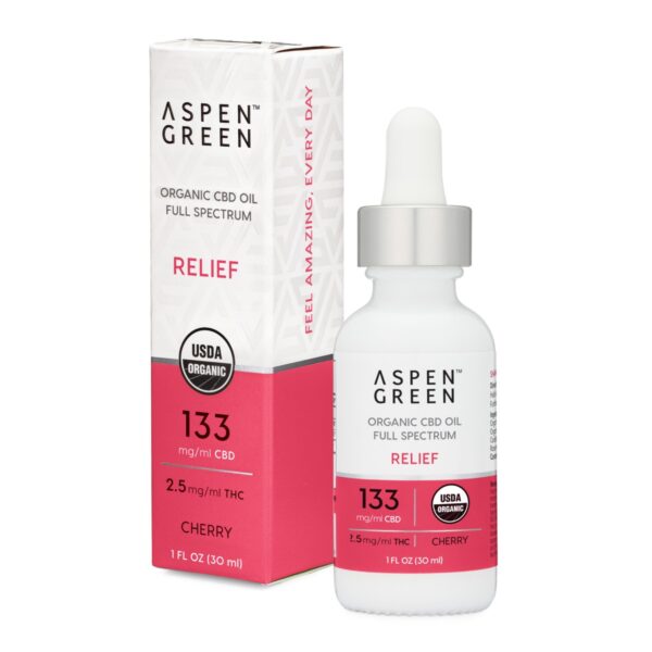 Relief Organic Full Spectrum CBD Oil