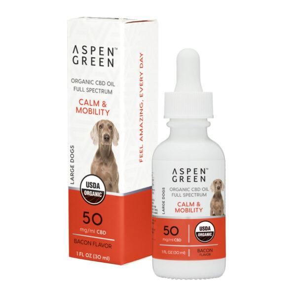 Large Dogs Organic Full Spectrum CBD Oil – Bacon