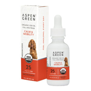 Medium Dogs Organic Full Spectrum CBD Oil – Bacon