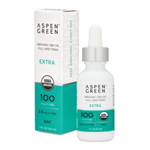 Extra Organic Full Spectrum CBD Oil – Mint