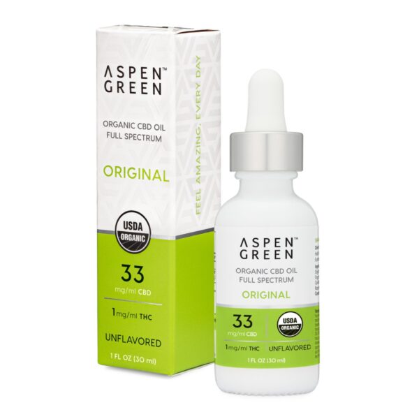 Original Organic Full Spectrum CBD Oil – Unflavored